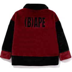 (B)APE FAUX FUR JACKET MENS