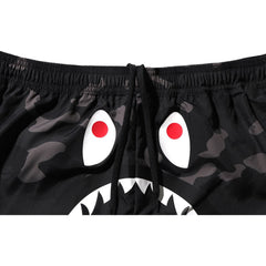 COLOR CAMO SHARK BEACH SHORTS MENS