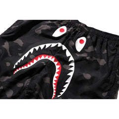 COLOR CAMO SHARK BEACH SHORTS MENS