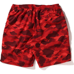 COLOR CAMO SHARK BEACH SHORTS MENS