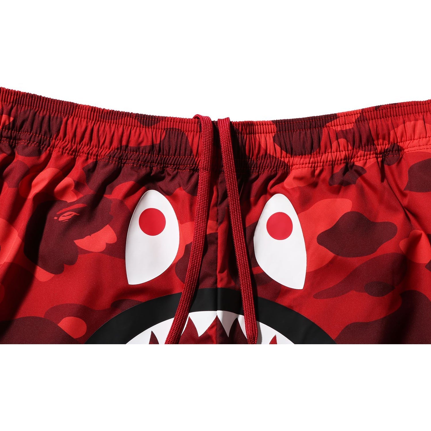 COLOR CAMO SHARK BEACH SHORTS MENS