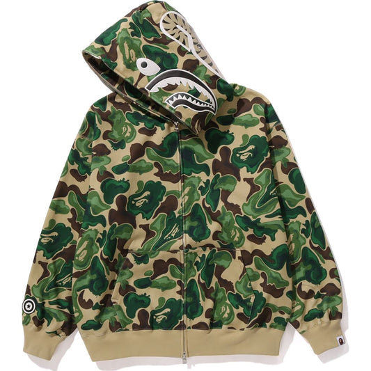 BAPE ART CAMO SHARK HOODIE MENS