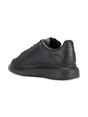 Alexander McQueen Oversized leather sneakers all black