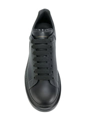 Alexander McQueen Oversized leather sneakers all black