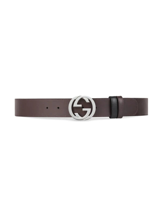 Gucci Reversible Gucci leather belt