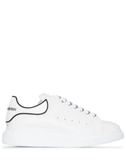 Alexander McQueen Oversized low-top white/black sneakers