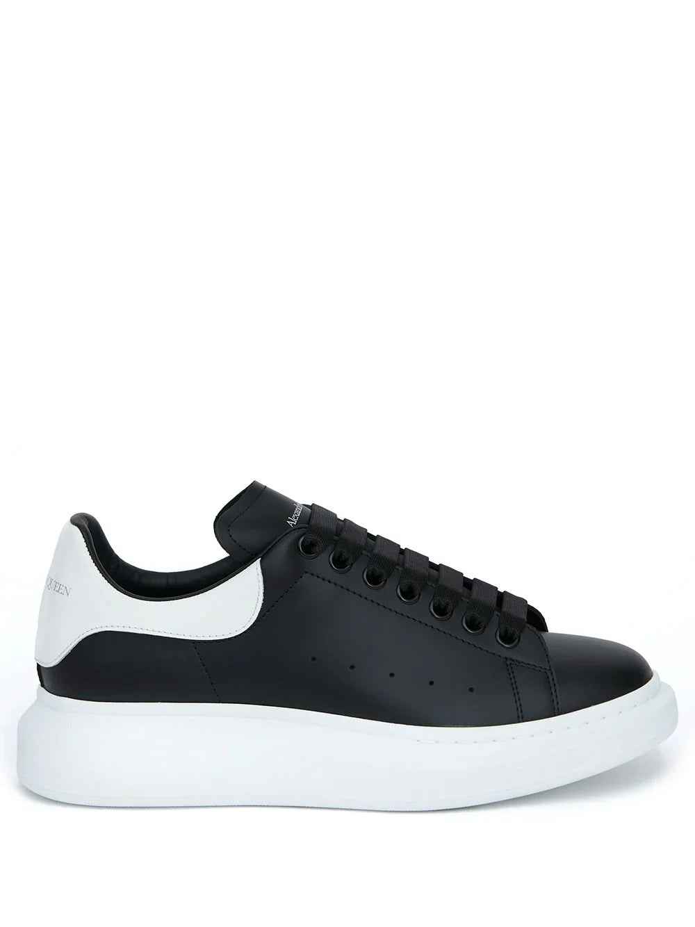 Alexander McQueen Oversized colour-block sneakers black/white