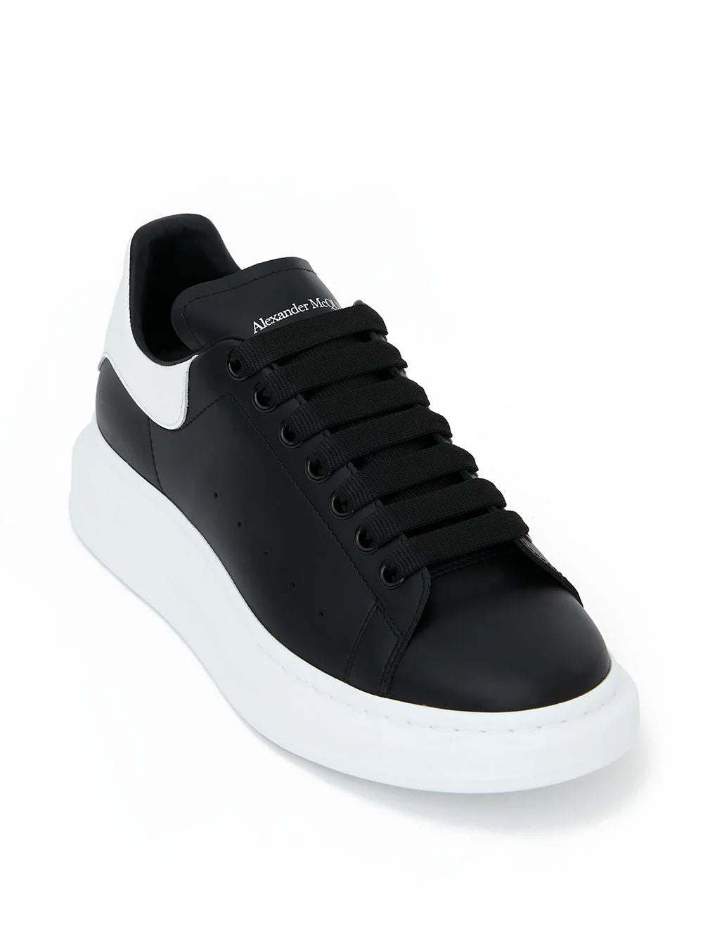 Alexander McQueen Oversized colour-block sneakers black/white