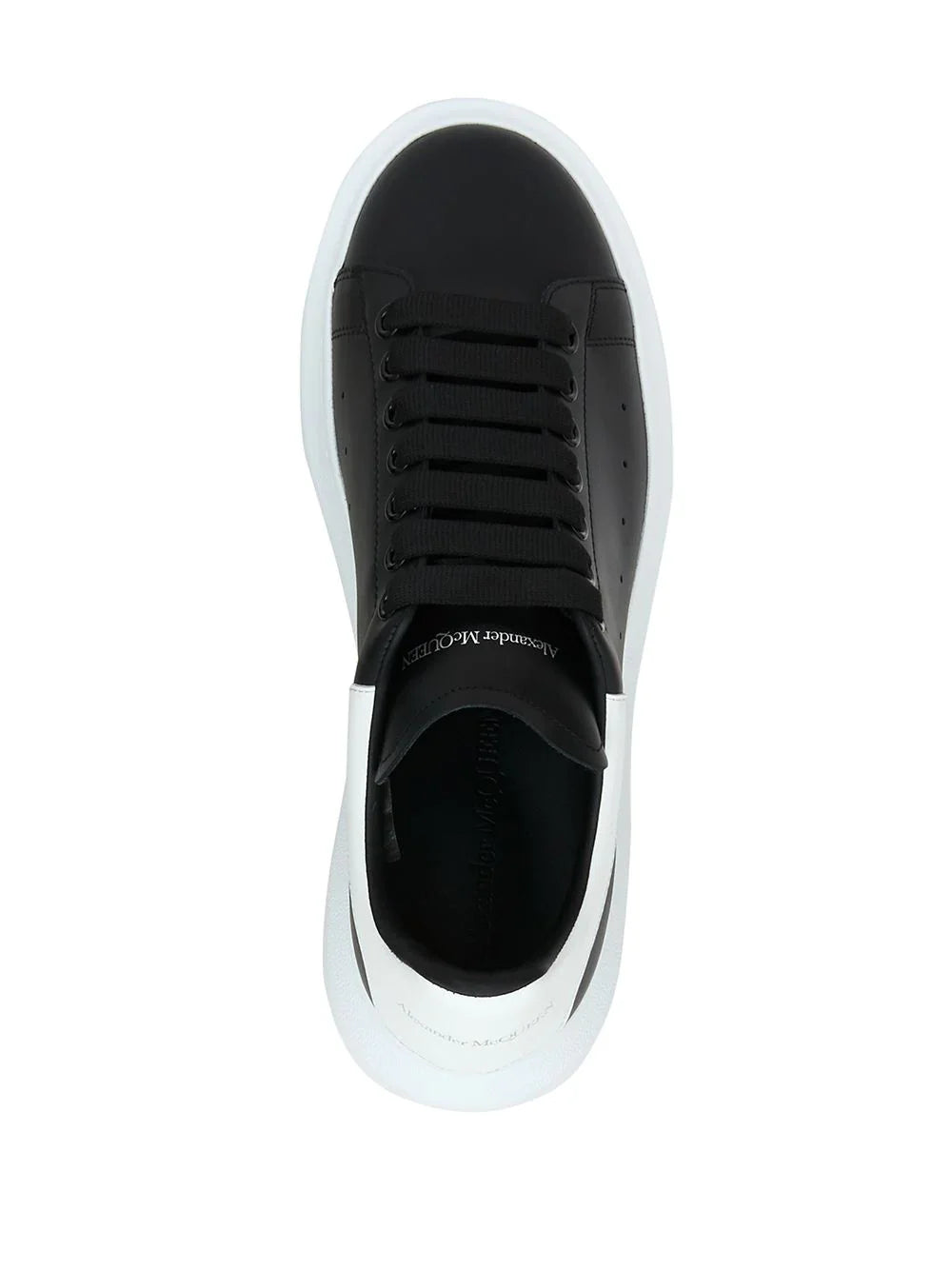 Alexander McQueen Oversized colour-block sneakers black/white