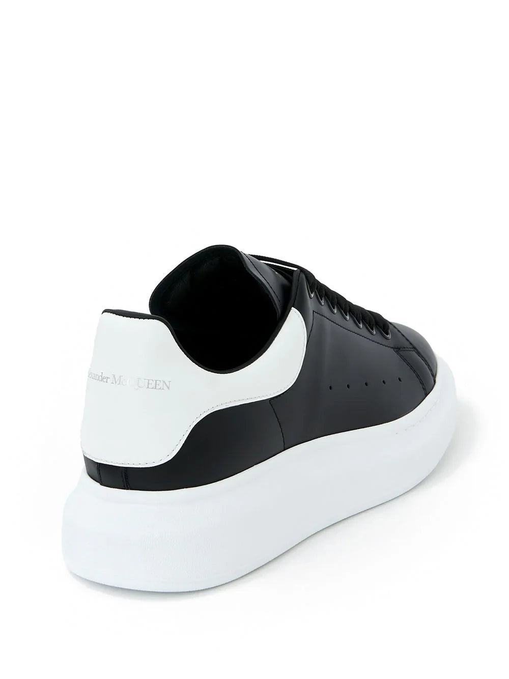 Alexander McQueen Oversized colour-block sneakers black/white