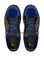 Giuseppe Zanotti Frankie velvet-panel sneakers