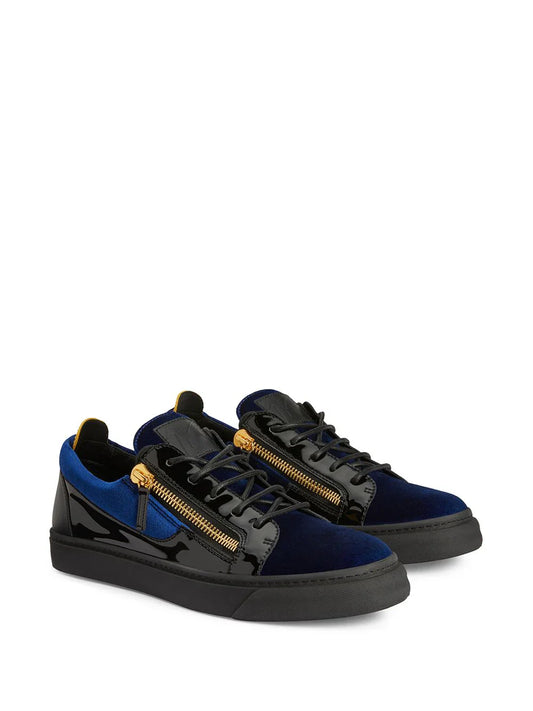 Giuseppe Zanotti Frankie velvet-panel sneakers