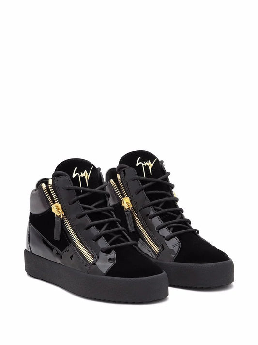 Giuseppe Zanotti Kriss mid-top black sneakers