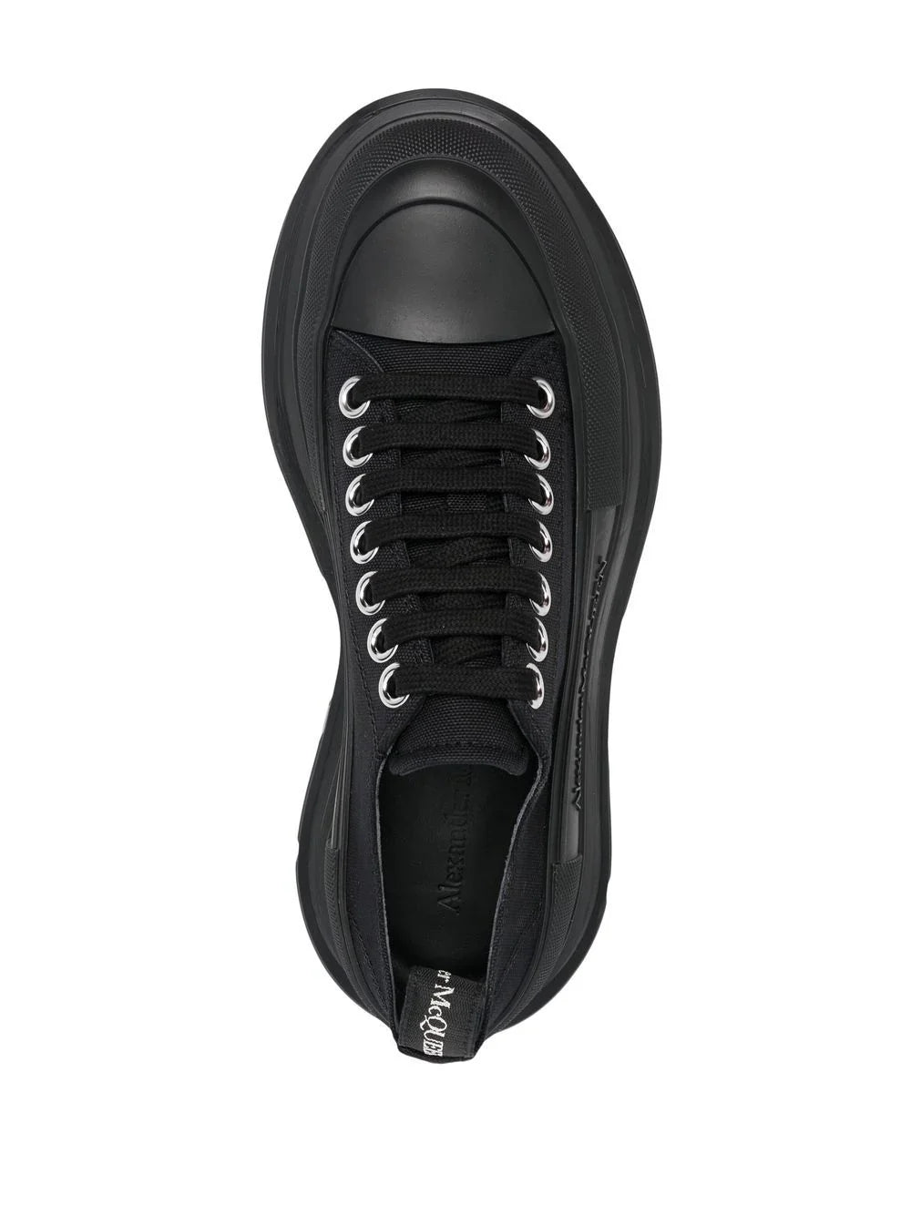 Alexander McQueen Tread Slick Low Lace Up Black (Women's)