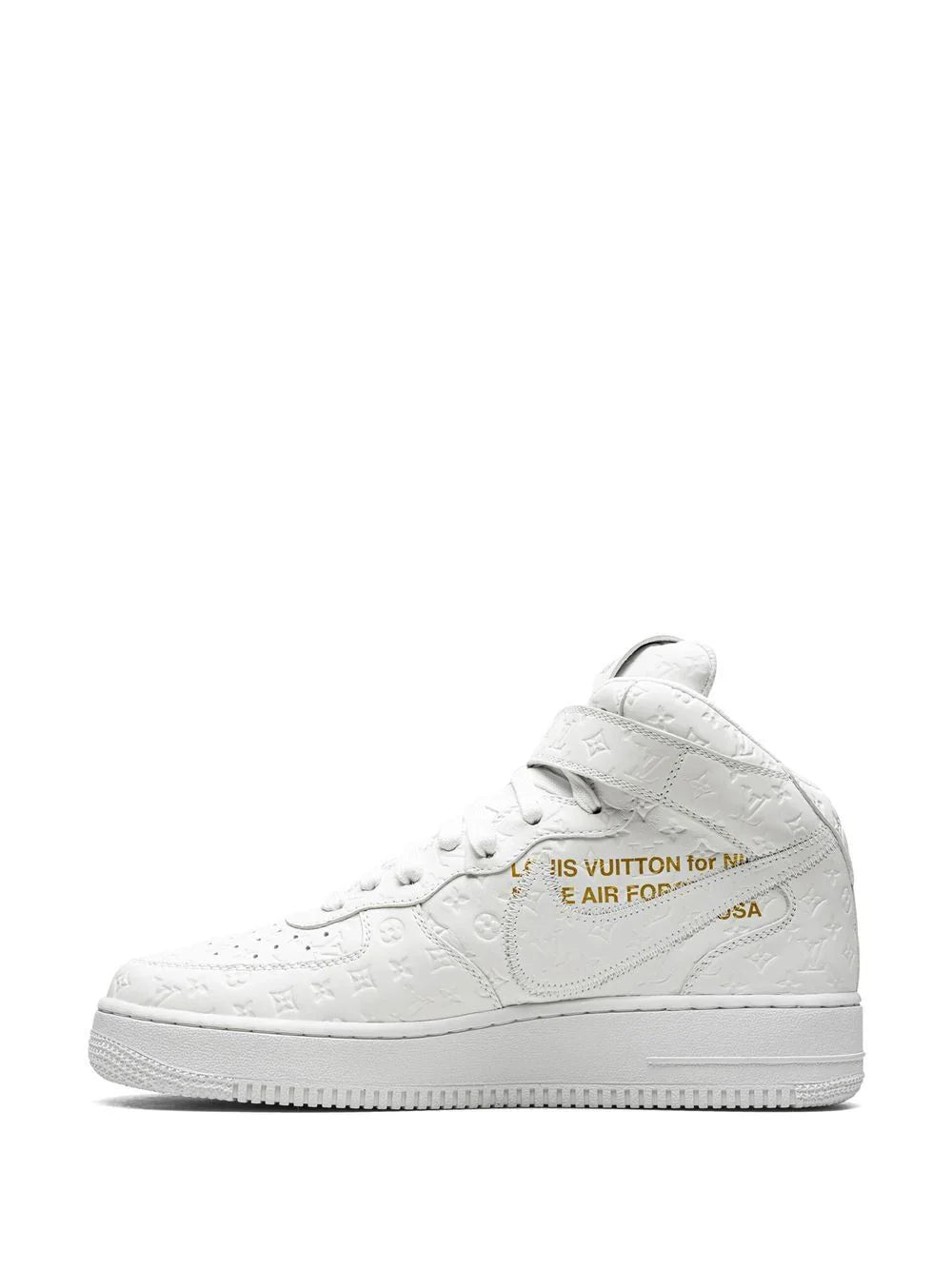 Nike x Louis Vuitton Mid "Virgil Abloh - White/white" sneakers