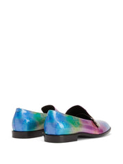 Giuseppe Zanotti Eflamm multicolour-print leather loafers