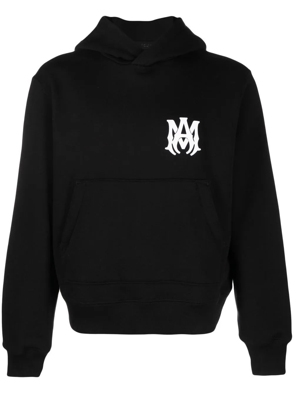 AMIRI M.A. Logo Embroidered Hoodie Black/White