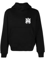 AMIRI M.A. Logo Embroidered Hoodie Black/White