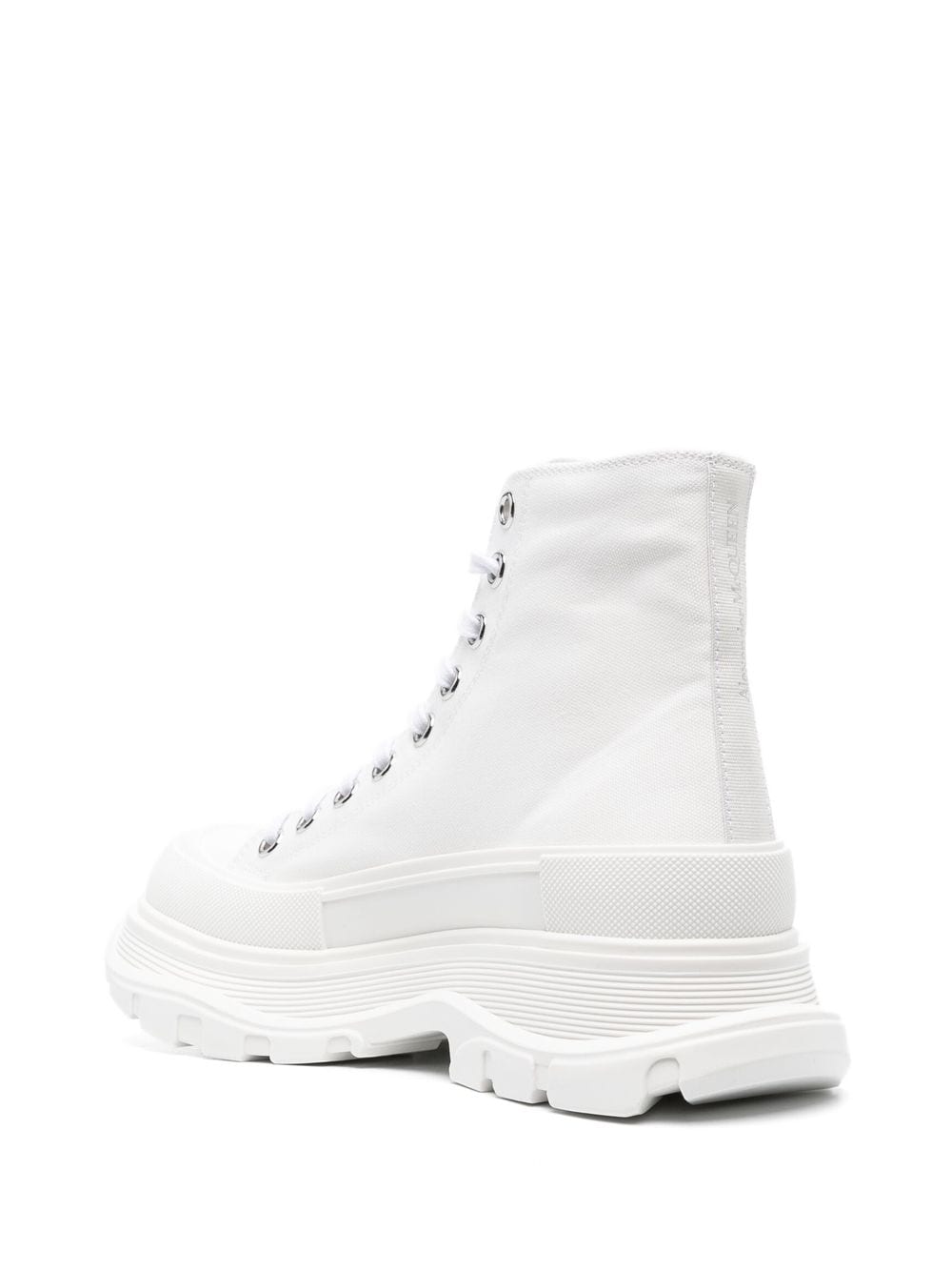 Alexander McQueen Tread Slick Boot White White