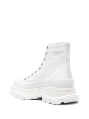 Alexander McQueen Tread Slick Boot White White