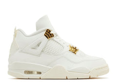 Air Jordan 4 Oro metalizado 