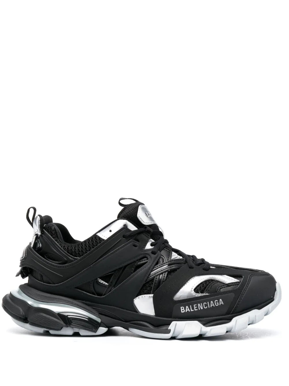 Balenciaga track black/silver sneakers