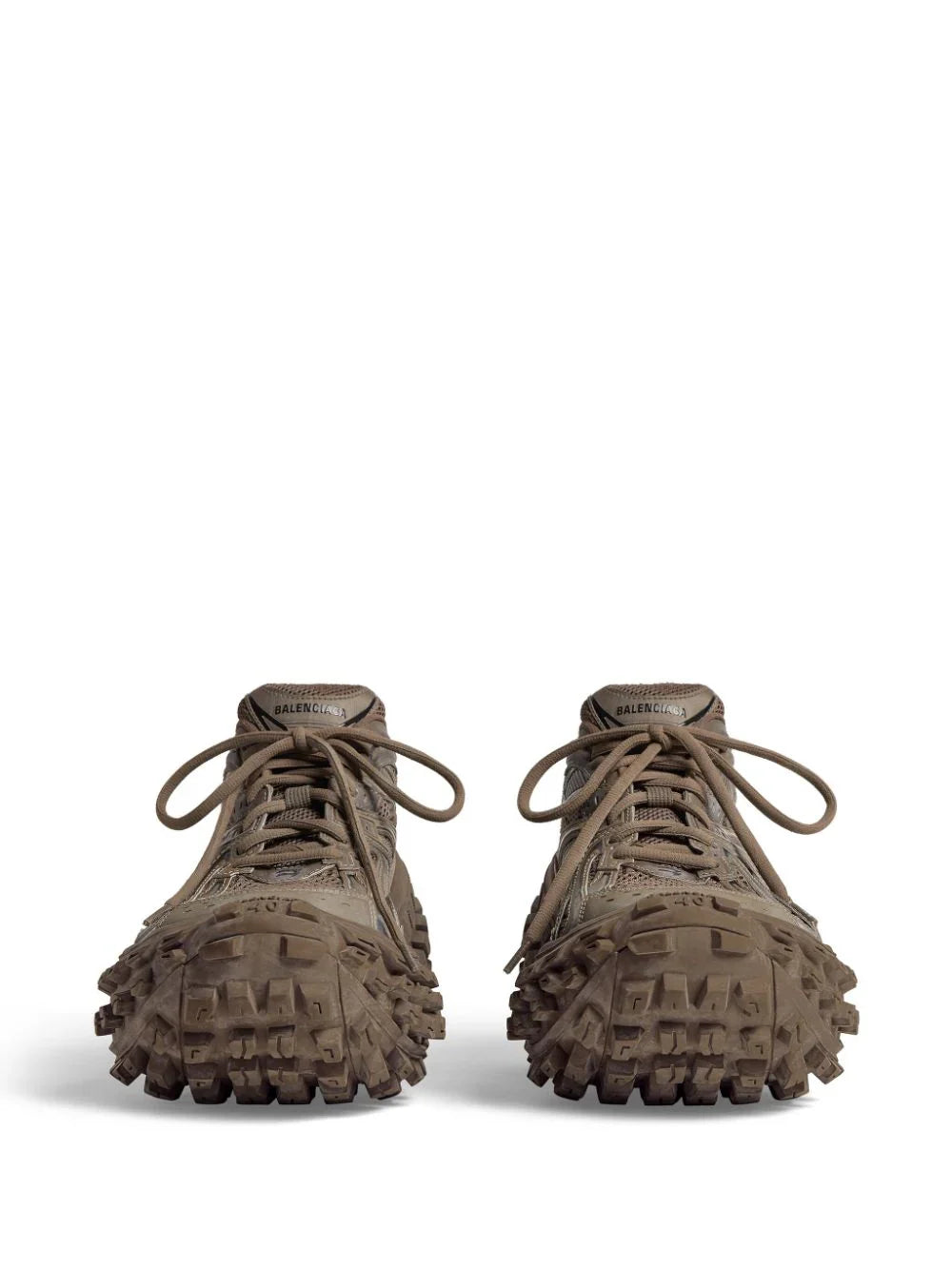 Balenciaga defender chocolat brown  sneakers