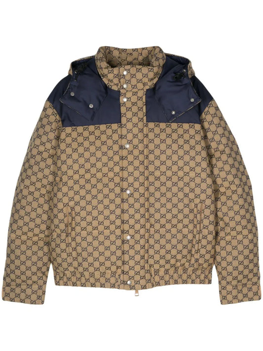 Gucci GG canvas padded jacket