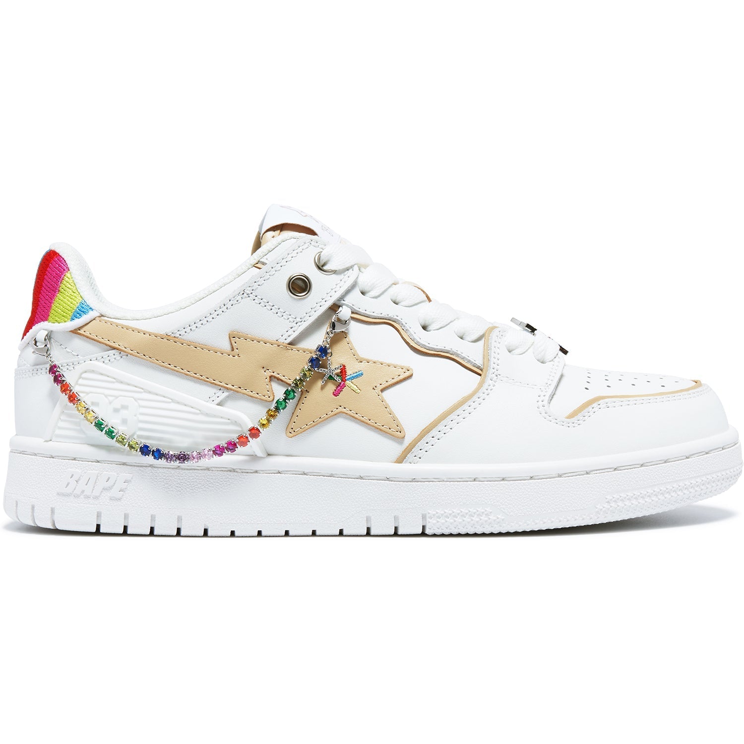 BAPE® SK8 STA 'RAINBOW' by BAPY® LADIES