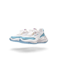 Womens Atlantis White & Powder Blue Sneaker