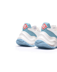 Womens Atlantis White & Powder Blue Sneaker