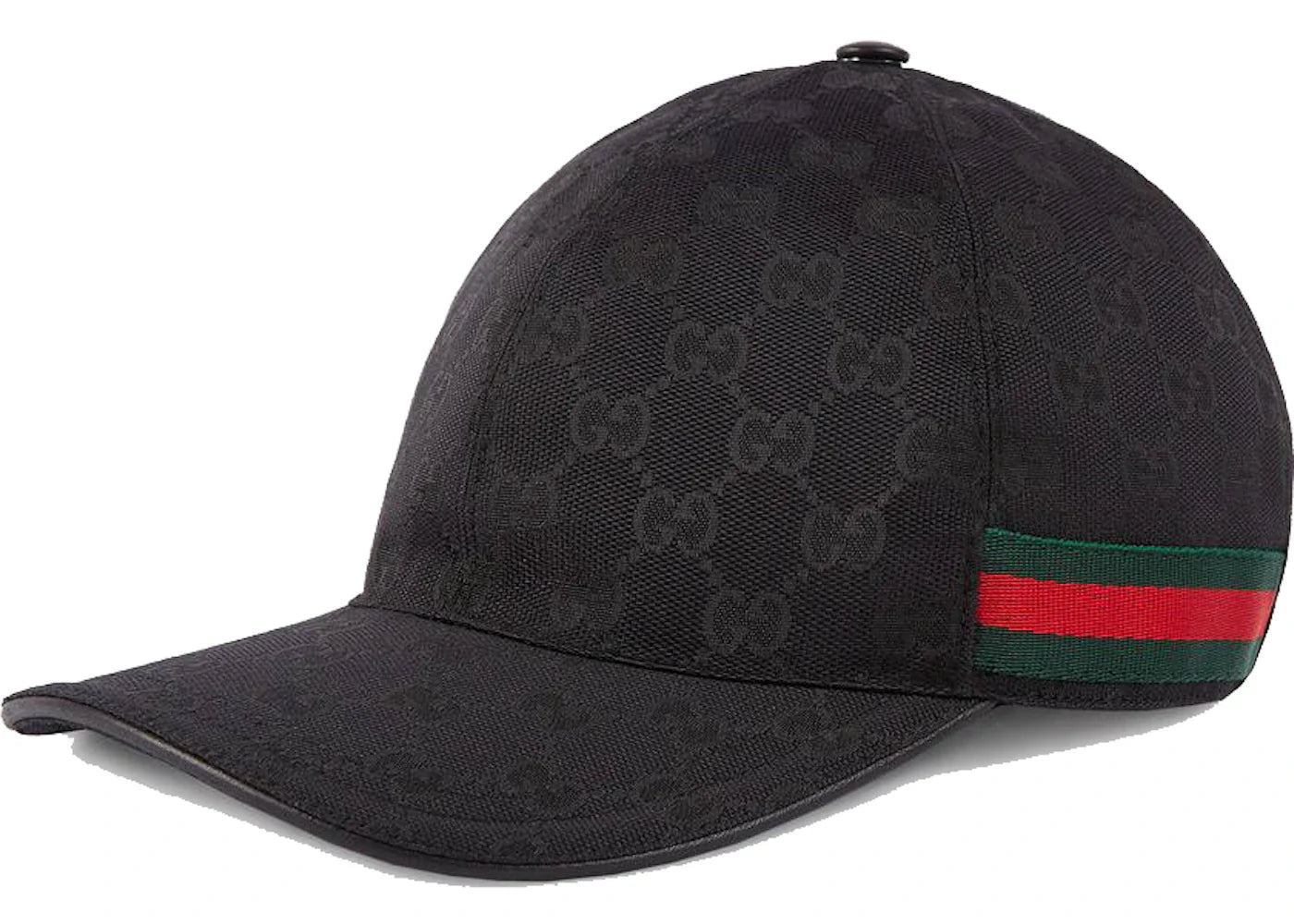 GUCCI GG canvas Original Baseball Hat web black / Style 200035 KQWBG 9791