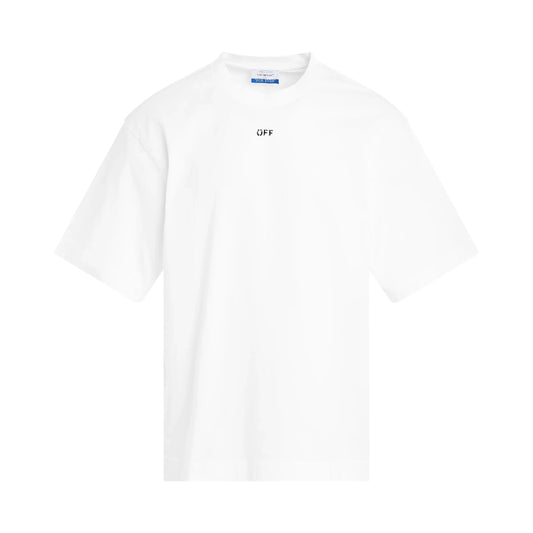 OFF-WHITE Off Stamp Skate T-Shirt in White/Black