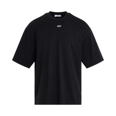 OFF-WHITE Arrow Embroidered Skate T-Shirt in Black/White