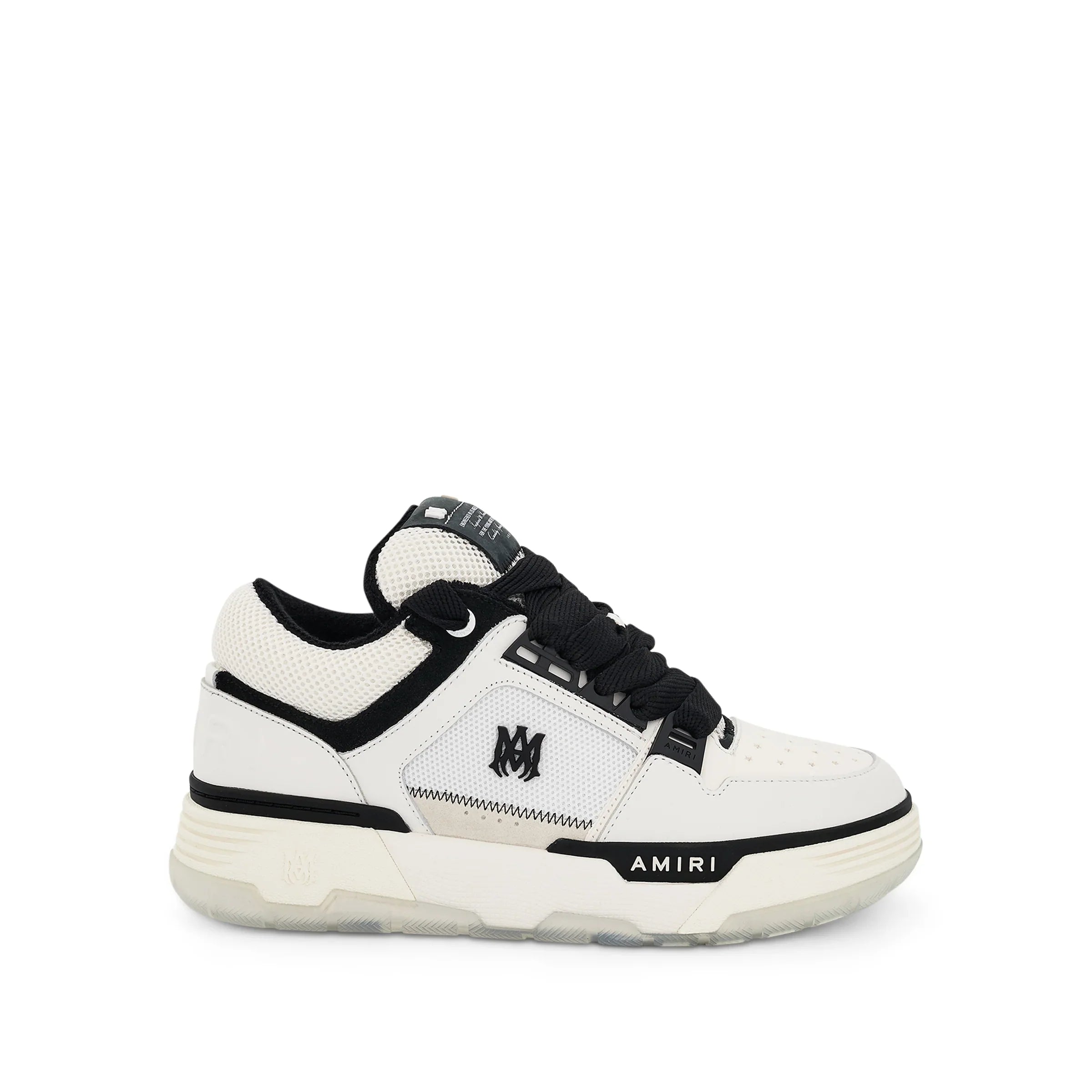 AMIRI MA-1 Sneaker in White Black