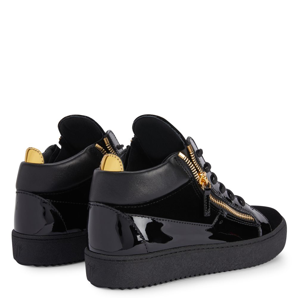 Giuseppe Zanotti Kriss mid-top black sneakers