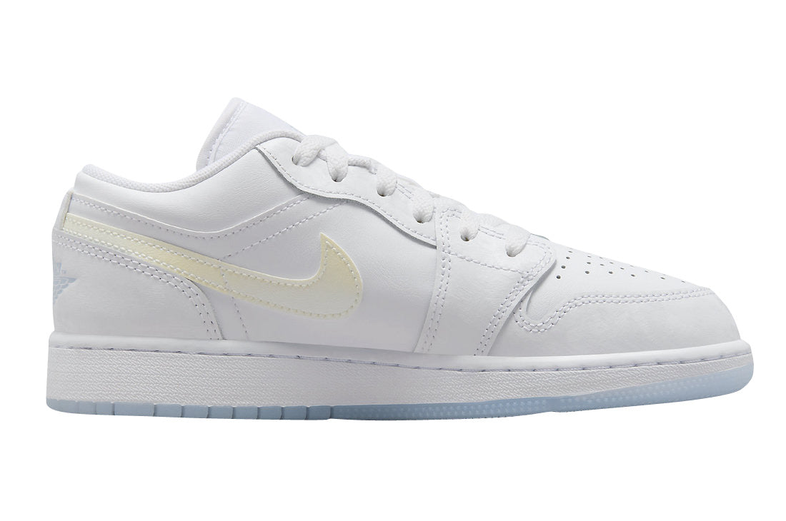 Air Jordan 1 Low con logo brillante