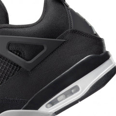 Air Jordan 4 de lona negra