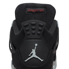 Air Jordan 4 de lona negra