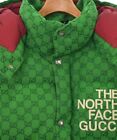 GUCCI x The North Face Down Puffer Jacket Green GG Supreme M 2200241120026