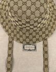 Gucci REVERSIBLE GG monogram Bucket Hat In CANVAS and NYLON Cap Head Size L